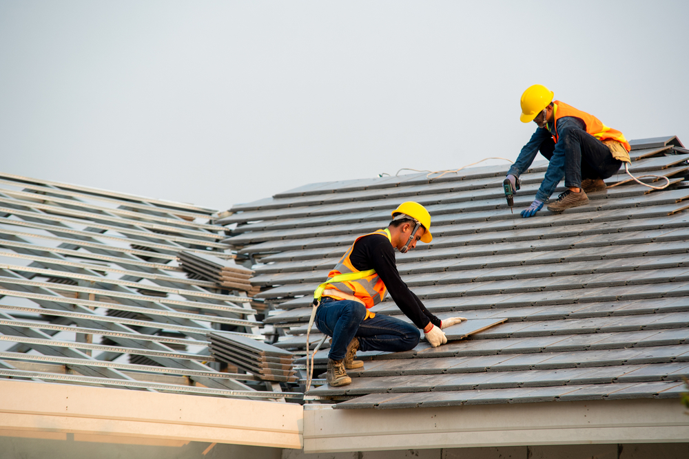 Roof repairs and ridge cap re-bedding by BGT Roofing In Molendinar