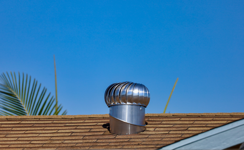Whirlybird installation on a tiled roof by BGT Roofing